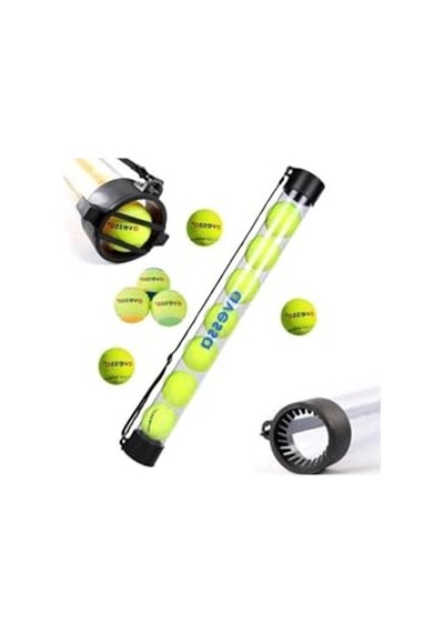 Tenis Topu Toplama Aparatı, Beyaz Renk, Tek Ebat