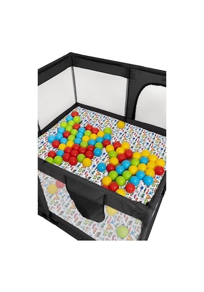 Tommy Baby Güvenli Bebek Ve Çocuk Oyun Alanı Oyun Parkı 125X125 Oyun Matı Topları Yatak