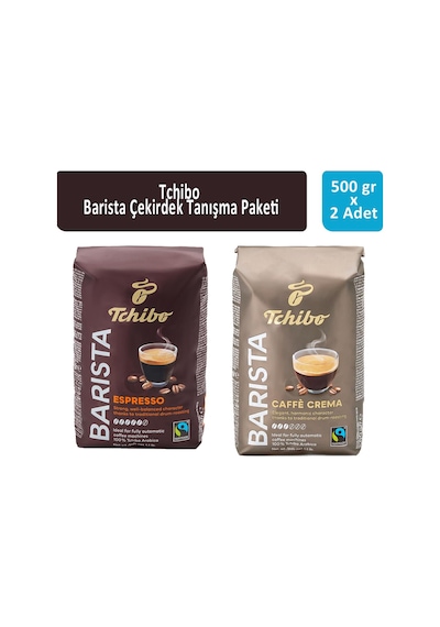 Tchibo Barista Çekirdek Kahve Tanışma Seti Çekirdek 2 x 500 G