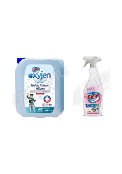 Bingo Çam.suyu Oksijen 4 L + Toz 750 Ml 2'li Set Diğer