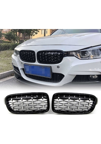 Autogp Bmw F30 Ön Panjur Böbrek Diamond Model 3 Serisi Bm12f30db-pı