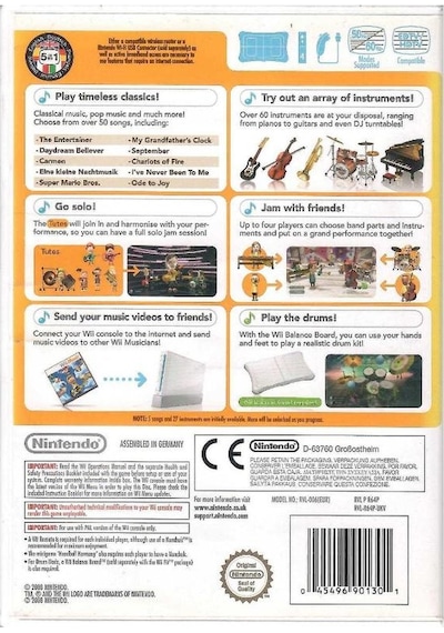 Wii Music Wii Nintendo Oyun - Koleksiyon Ürün - İkinciel Kullanılmış Ürün