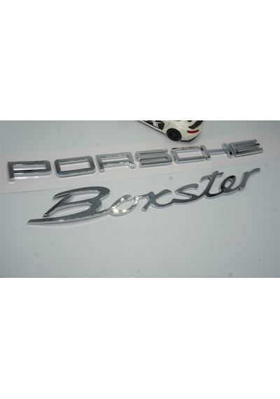 Dk Porsche Boxster Bagaj Krom Abs Eski Model Yazı Logo Amblem Set