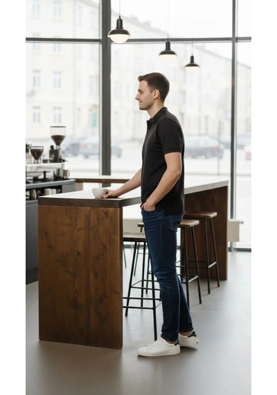 Erkek Polo Yaka Düğmeli Pike Kumaş Tişört Regular Fit Kısa Kol T-shirt - Siyah Erkek Polo Yaka Düğmeli Pike Kumaş Tişört Regular Fit Kısa Kol T-shirt - Siyah