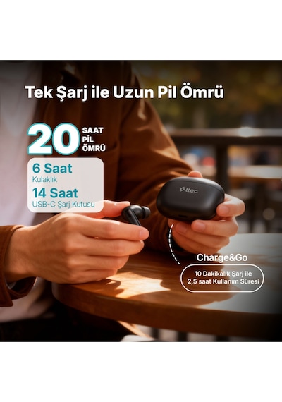 Ttec AirBeat 2KM167  Pro Gerçek Kablosuz TWS Bluetooth Kulaklık