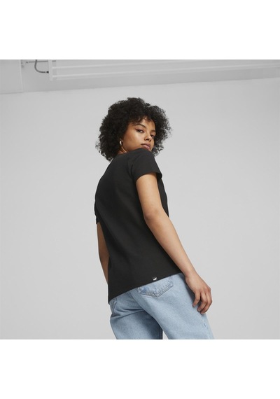Puma Her Structured Tee Kadın T-Shirt - Siyah