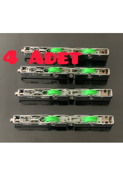 Tusem Çelik Gövde Yeşil Çiftli Sürme Kapı Ve Pencere Tekeri