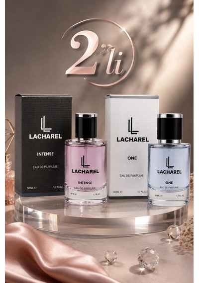 Lacharel Intense Ve One 2'li Kadın Parfüm Seti Eau De Parfum 2x50 Ml Ferah
