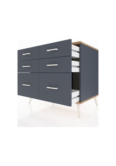 Kronos Şifonyer 6 Çekmeceli 88x59x80 Antrasit-çam/antrasit Çam/antrasit Kronos Şifonyer 6 Çekmeceli 88x59x80 Antrasit-çam/antrasit Çam/antrasit