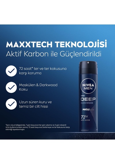 Men Erkek Deep Dimension Bakım Seti, Sprey Deodorant 150 Ml,tıraş Jeli 200 Ml Ve Duş Jeli 500 Ml, Uzun Süren Ferahlık Diğer