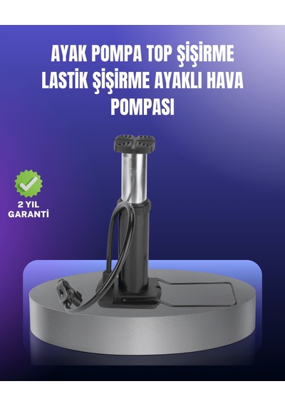 Ayak Pompası Otomobil Motosiklet Bisiklet Lastik Şişirme Tkdytgsdvkkz9zhts4a
