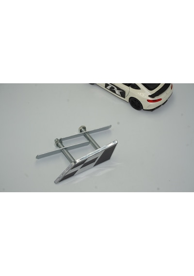 Dk Seat Cupra Leon İbiza Altea Gümüş Siyah Metal Ön Panjur 3d Log