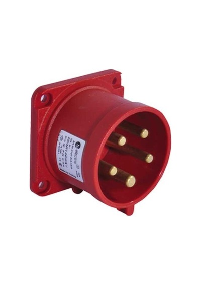 Tp Elektrik 3107 319 1670 5 x 32a Ip44 Makine Fişi Düz 70 x 70