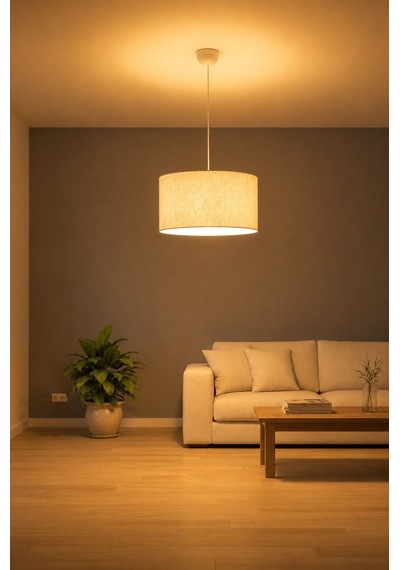 Testa Sarkıt Avize Beyaz-beyaz Kırcıllı 38x21x70