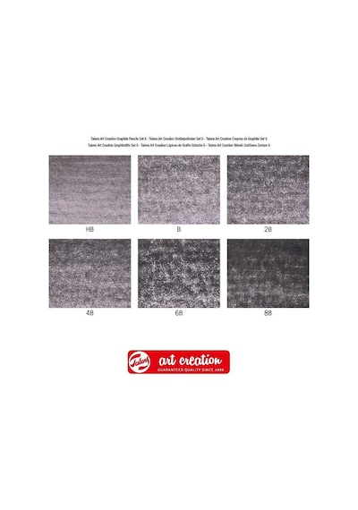 Talens Art Creation Graphite Pencils Dereceli Çizim Seti 6'Lı
