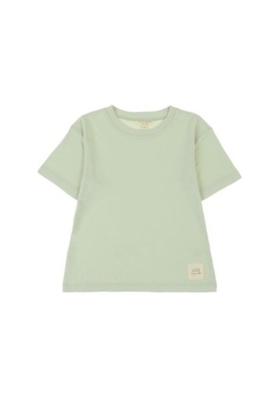 Little Gusto Bambu Oversize Çocuk Tişört Yeşil