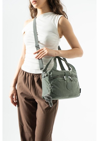 Baginn Klinkır Hafif Yağmur Geçirmez Kadın Postacı Çanta 30 20 Cm El Çantası 571 Collection Gri