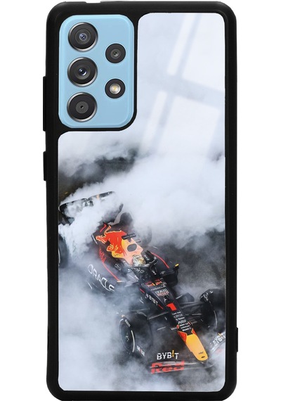 Samsung Uyumlu A52 Formula 1 Tasarımlı Glossy Telefon Kılıfı Çok Renkli