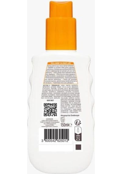 Garnier Ambre Solaire 24 Saat Nem Çok Yüksek Koruma Spreyi Spf30 150ml 3600542625012-10786