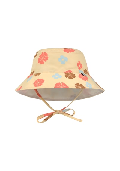 Lassig Bucket Hat Flowers Uv Korumalı Şapka Vanilla Krem