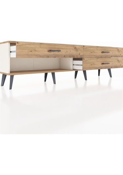 Arges Tv Ünitesi 3 Çekmeceli 176x30x51 Aytaşı-çam/çam Atlas Çam/atlas Çam Arges Tv Ünitesi 3 Çekmeceli 176x30x51 Aytaşı-çam/çam Atlas Çam/atlas Çam