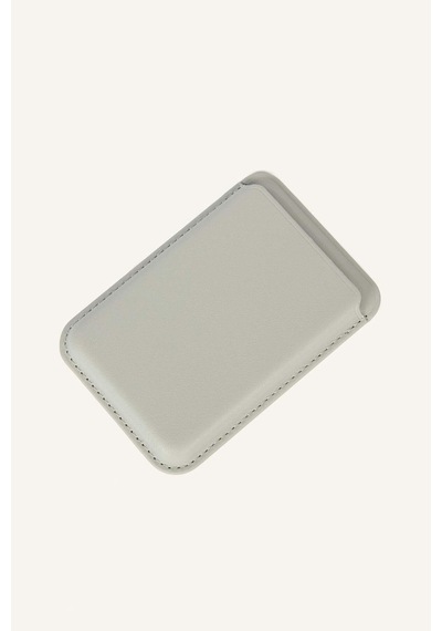 Defacto Magsafe Unisex Suni Deri Gri Kartlık I6568axnsgr2 Gri-gr2