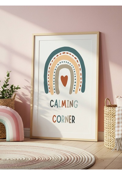 Calming Corner Dijital Baskı Poster V1 Çerçevesiz