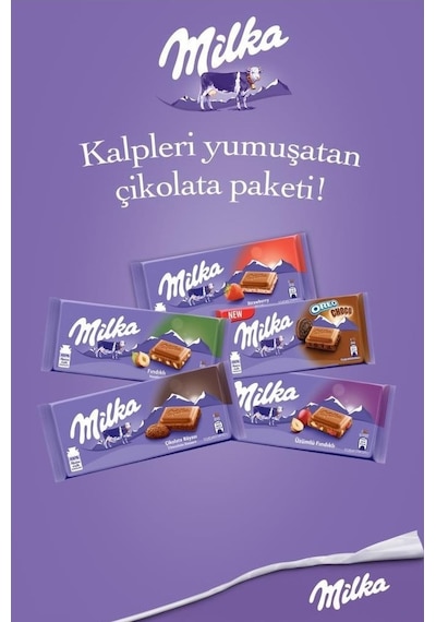 Milka Çikolata Lezzet Paketi 5'li