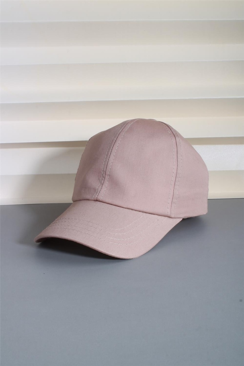 Cappello Bej Spor Şapka Unisex Arkası Cırtlı Ayarlanabilir 24sapkaduz - Bej