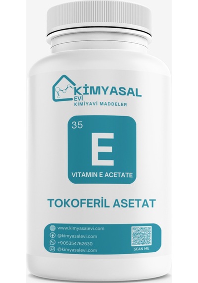 TOKOFERİL ASETAT-VITAMIN E ACETATE hammadde 500g