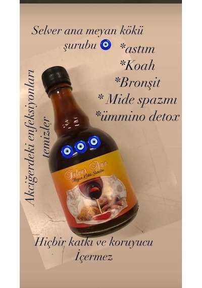 Selver Ana Meyan Kökü Şurubu 500 ML