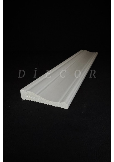 Diecor Dekoratif Boyanabilir 25 Adet 7 Cm Polistren Süpürgelik Model:xa168