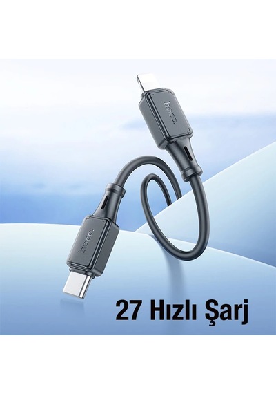 Hoco X101 27w Type-c To iPhone Uyumlu Lightning Hızlı Şarj Ve Data Kablosu- 5775
