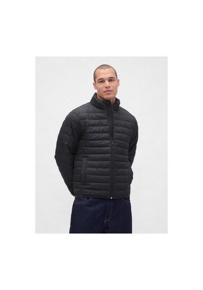 100% Geri Dönüştürülmüş Relaxed Coldcontrol Şişme Mont Siyah