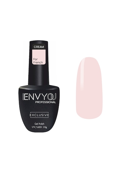 Envy Kalıcı Oje For French Collection Yarı Şeffaf Cream Nude Kalıcı Oje 10gr