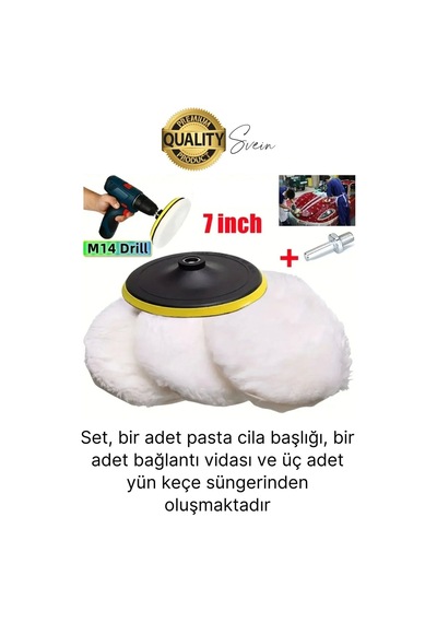 Premium Pasta Cila Seti Araba Çizik  Partlatma Süngeri Araç Parlatıcı Kaporta Tampon Polisaj