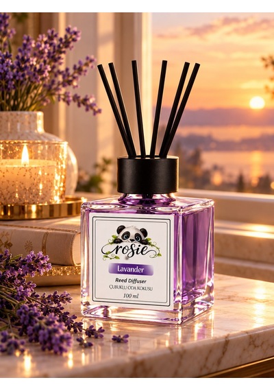 Rosie Lavanta 7'li Çubuklu Oda Kokusu Seti 7 X 100 Ml Ferah Ve Huzurlu Koku