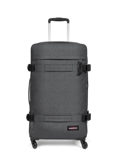Eastpak Transit'r 4 M Black Denim Siyah Valiz Orta Boy Siyah
