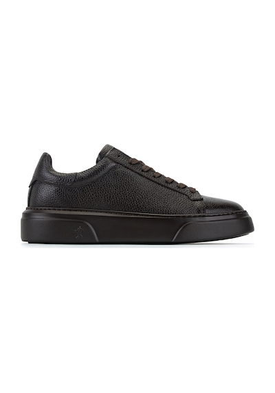 Tamer Tanca Erkek Hakiki Deri Kahverengi Taban Sneakers & Spor Ayakkabı 1212 2501 Erk Ayk Y26 Khv Tbn/khv Fltr Kahve
