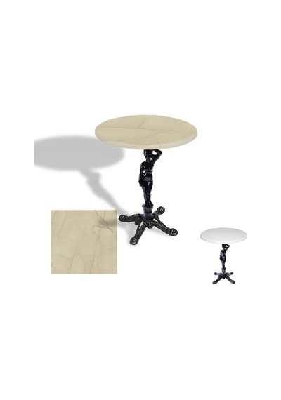 Çipa 1003 Döküm Ayak Yuvarlak Masa Çap 80cm - Werzalit, Wermodin Ve Allzalit Tabla - Golden Marble Çok Renkli Çipa 1003 Döküm Ayak Yuvarlak Masa Çap 80cm - Werzalit, Wermodin Ve Allzalit Tabla - Golden Marble Çok Renkli