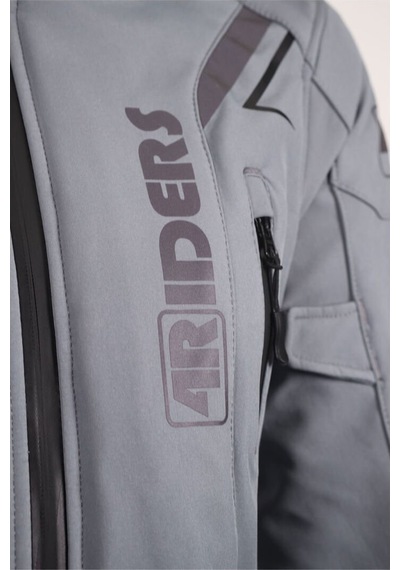 4riders Alice Pro Korumalı Softshell Kadın Motosiklet Montu Gri