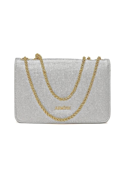 Armine 317 Kadin Omuz Kol Çantasi ARMİNE-317-R0626 Gümüş