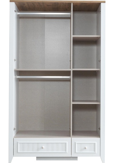 Yalı Modern 3 Kapaklı Aynalı Elbise Dolabı 125 60 211