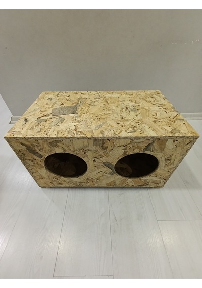 2 Li Kedi Kulübesi Kedi Evi Kafesi