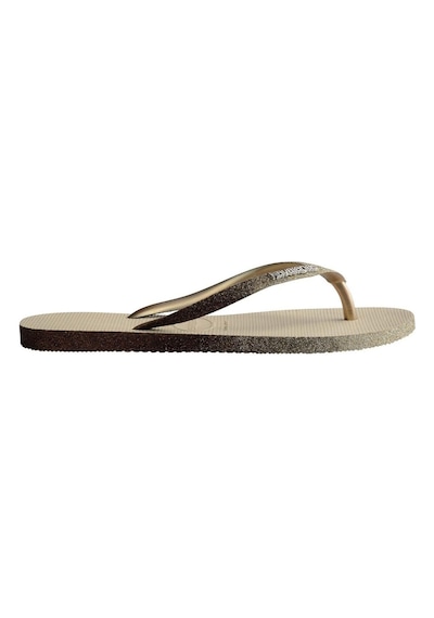 Havaianas Slim Sparkle Iı Bayan Terlik - Sand Grey Altın