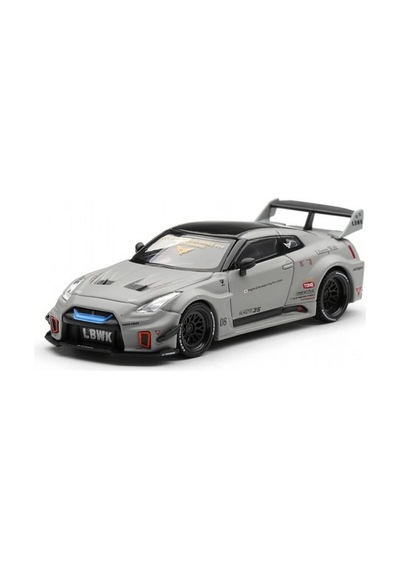 Bezos 1/64 Nıssan Lb-silhouette Works Gt 35gt-rr Ver.1 Matt Grey Dlra