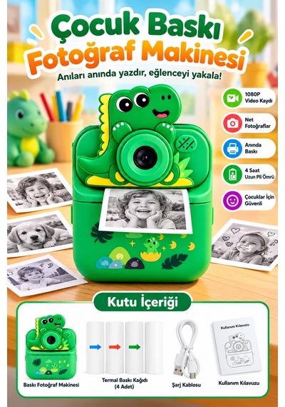 Seyu Y900 Çocuk Kamerası Fotoğraf Makinesi