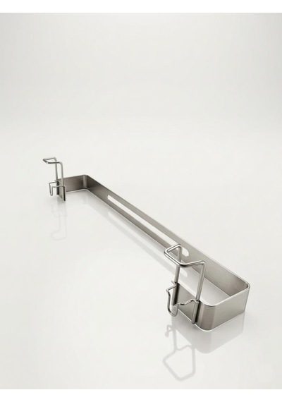 Paslanmaz Çelik Havluluk Duvara Monte Banyo Havlu Askılığı Dayanıklı Modern Tasarım Gümüş