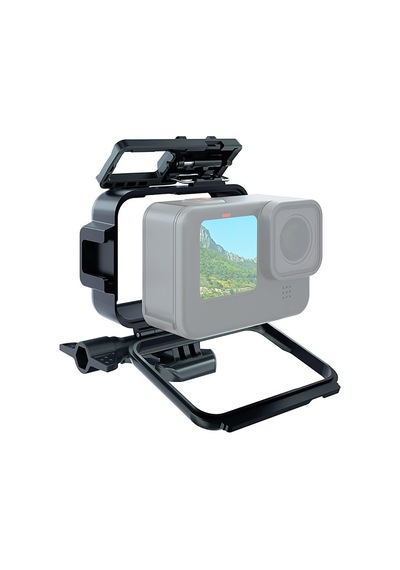 Hero 9 Plastik Kafes Çerçeve Gopro Hero 9, 10, 11, 12, 13 İle Uyumlu