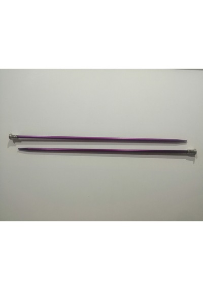 Abarta 4,0mm Renkli Metal Örgü Çocuk Şişi 25cm-mor 1 Adet